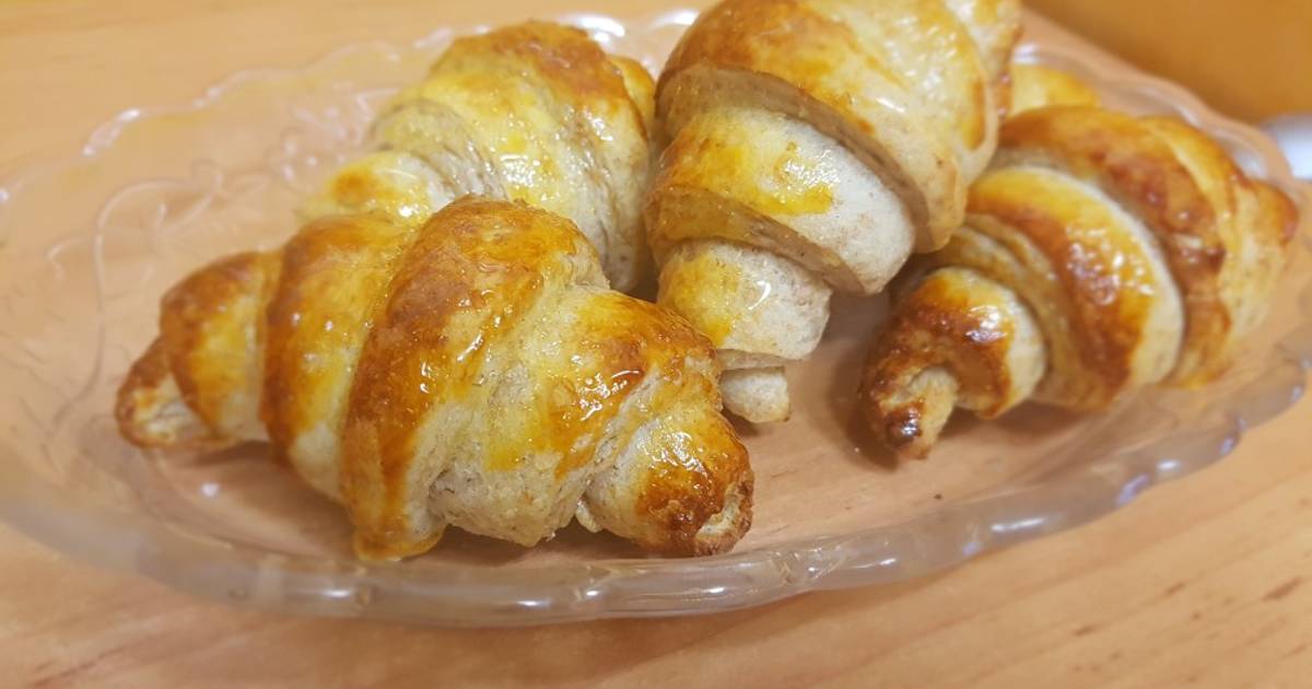 Croissants saludables Receta de Salma- Cookpad