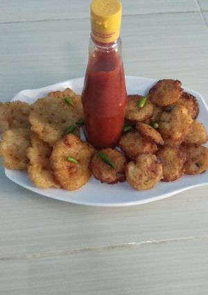 Foto resep Cireng nasi mercon