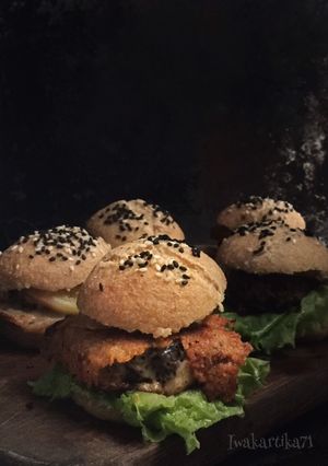Foto resep Burger keto gluten free