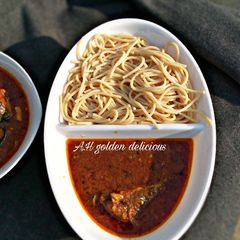 A picture of Fish stew.