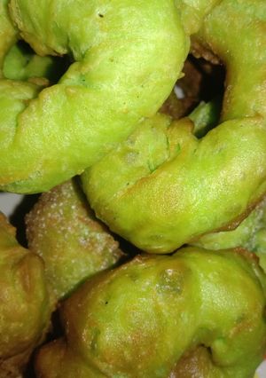 Foto resep 9. Donat pandan