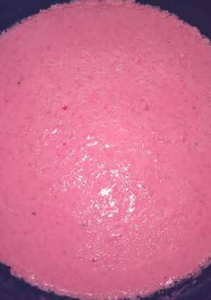 Una foto de Postre de gelatina con leche! ✌️😍