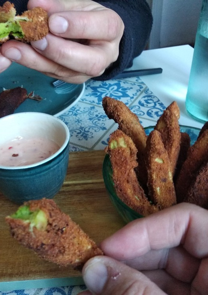 Una foto de Aguacate frito