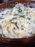 Rajas con pollo