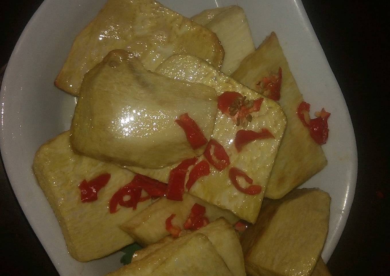 Fried yam