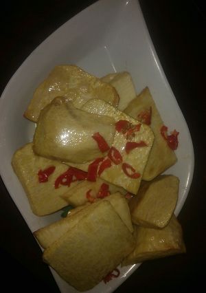 A picture of Fried yam.