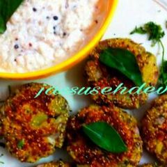 A picture of #Ramadan "RAGI CUTLETS".