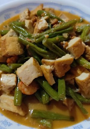 Foto resep Tumis Buncis Tahu Udang Tauco