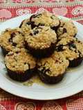 Blueberry Muffin.. ovvero i muffin americani ai mirtilli con crumble