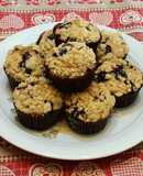 Blueberry Muffin.. ovvero i muffin americani ai mirtilli con crumble