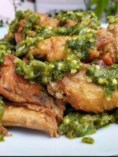 Foto resep Ayam goreng lado Mudo (ayam cabe ijo)