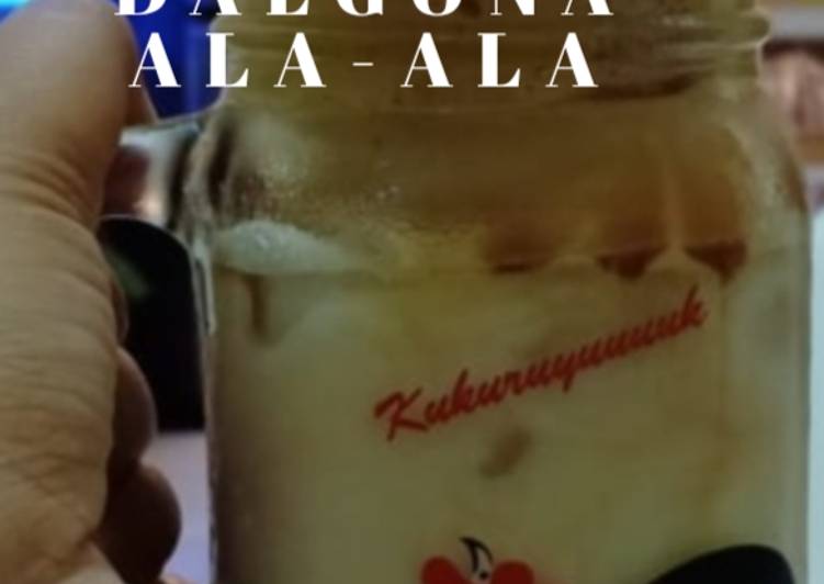 Cara Gampang Menyiapkan Dalgona Coffee ala Mamak yang Lezat