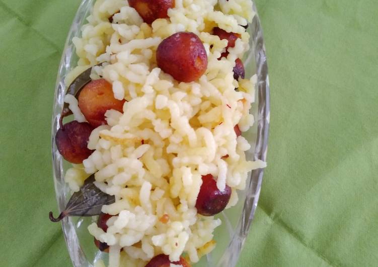 Steps to Prepare Any-night-of-the-week Sitabhog (cottage cheese polao) #feast