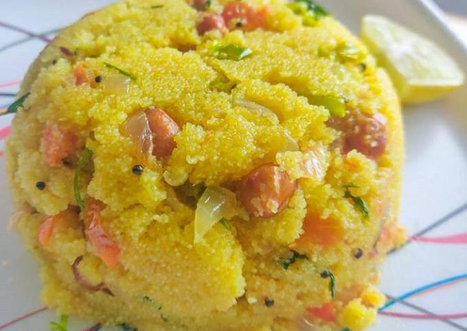 Healthy and tasty Sooji Upma