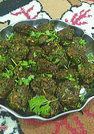 A picture of Healthy and Spicy Fritters.