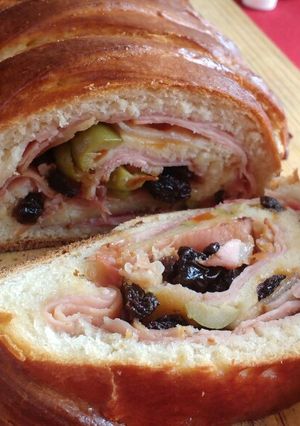 Una foto de Pan de Jamón