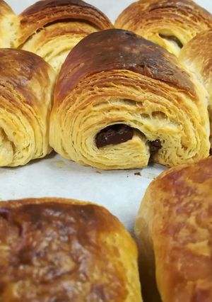 Φωτογραφία της συνταγής Pain au chocolat - Κρουασάν σοκολάτας