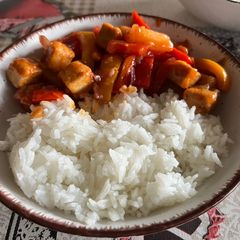 A picture of Tofu and Pineapple Stir-Fry.