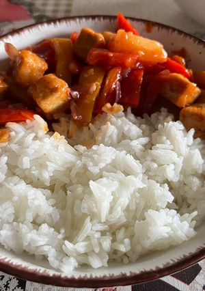 A picture of Tofu and Pineapple Stir-Fry.