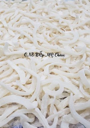 Hình của món Mứt dừa sữa.