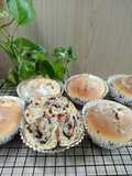 Roti Manis Sourdough Walnuts Cranberries
