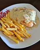 Salmón en salsa margarita