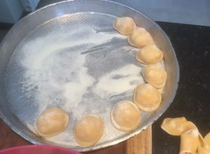 Una foto de Sorrentinos de jamón y queso y Papardelles con bajo índice glucemico. (Buena opción para diabéticos)