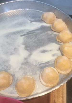 Una foto de Sorrentinos de jamón y queso y Papardelles con bajo índice glucemico. (Buena opción para diabéticos)