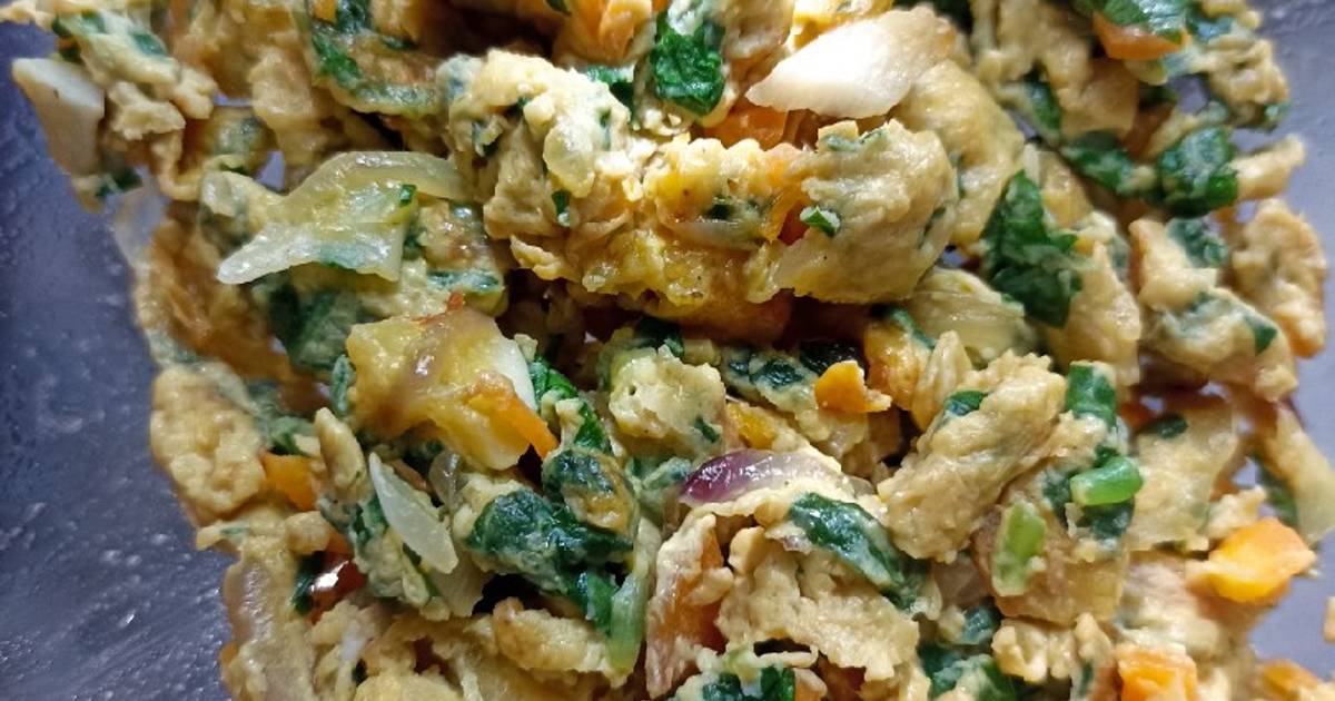 Resep Telur Orak Arik Sayur Oleh Putri Al-iman - Cookpad