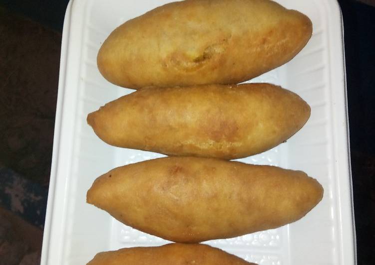 Steps to Make Any-night-of-the-week Fried potato pocket buns