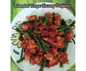 Masakan Populer Sambal Tempe Kacang Panjang Enak Sempurna