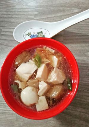 Foto resep Sup Tofu Asin