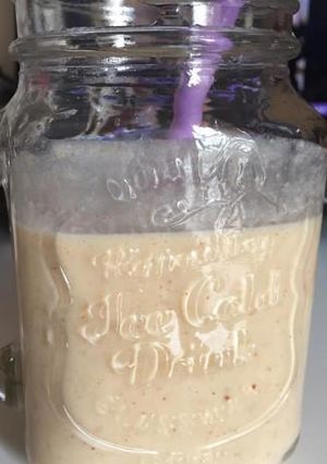 Φωτογραφία της συνταγής Smoothie μπανάνα/φυστικοβούτυρο