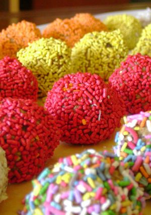 Una foto de Trufas súper fáciles