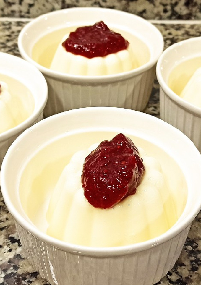 Una foto de Panna cotta 🍮