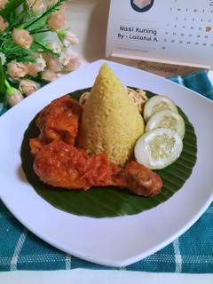 Foto resep Nasi Kuning "Desaku Kunyit Bubuk"