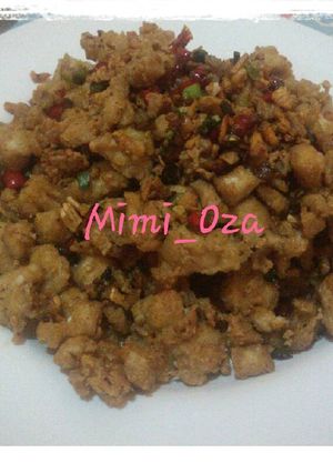Foto resep Tahu goreng cabe garam
