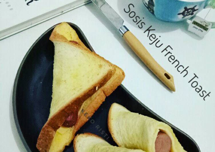 Sosis Keju French Toast