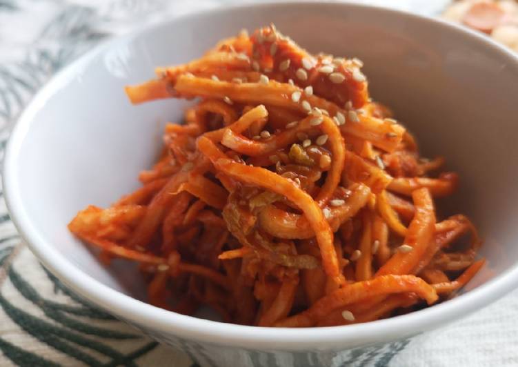 Recipe of Ultimate Radish kimchi