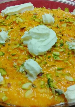 A picture of Custard Carrot Pudding.
