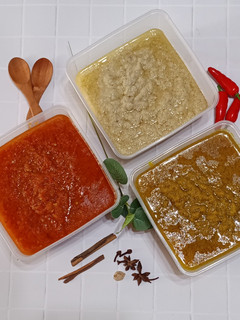 Foto resep Bumbu dasar Putih, Kuning dan Merah