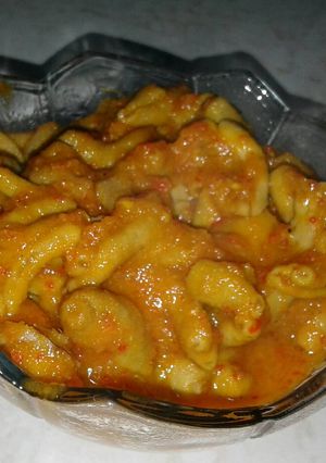 Foto resep Usus ayam bumbu bali