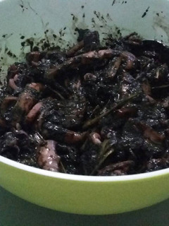 Foto resep Cumi-cumi hitam