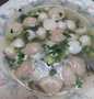 Resep Sup Bakso simple gurih Anti Gagal