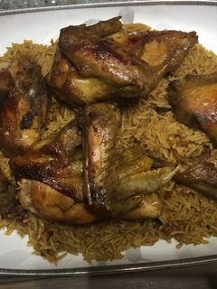صورة لوصفة كبسة الدجاج