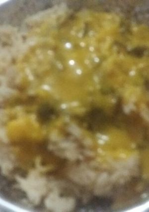 A picture of Kadi chawal.