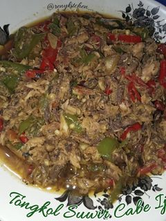 Foto resep 26. Tongkol Suwir Cabe Ijo