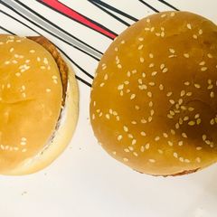 A picture of Instant homemade chicken burgers.