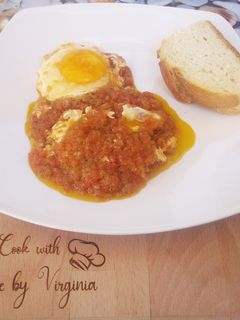 O poză a rețetei Papara /καγιανα /shakshuka.