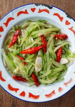 Foto resep Tumis Labu Siam Bawang Putih